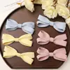 Atmósfera de Hada Linda Tela de Crema Lazo DIY Pasador Diadema Diadema Bolso Zapato Flor Accesorios de Ropa