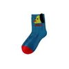 Calcetines para Niños Primavera/Verano Calcetines Finos de Algodón Calcetines de Malla Verano Infantil Calcetines Cortos Ultra-Delgados Calcetines de Perro de Dibujos Animados para Bebé de Media Pantorrilla