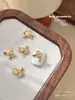 Acessórios para Nail Art Ano Novo do Cavalo Zircônia, Estilo Levemente Luxuoso, Cor Dourada, Trazem Riqueza Instantânea, Liga Metálica Brilhante Incrustada com Diamantes, Diamantes para Unhas Atacado
