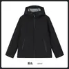 Combinación de Colores Otoño e Invierno Impermeable Cortavientos para Hombre Transfronterizo con Capucha Chaqueta de Trabajo Chaqueta Casual para Exteriores Chaqueta Personalización para Hombre