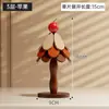 Estilo Navideño Madera Maciza Plegable Decoración de Madera Esterilla Aislante Posavasos Antiescaldado Hogar de Alta Gama Diseño Resistente a Altas Temperaturas Adornos