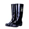 Botas de Chuva Masculinas Espessadas para Proteção do Trabalho Botas de Chuva de Cano Alto e Curto Impermeáveis Antiderrapantes Forro Espesso de Lã Resistente a Ácidos e Alcalis Calçados Aquáticos Botas de Borracha para Cozinha