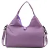 Bolsa de viaje transfronteriza para mujer, bolsa de yoga con compartimentos separados para artículos húmedos y secos, con compartimento para zapatos, bolsa de fitness, bolso de hombro y bolsa de viaje de gran capacidad