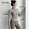 Roupa Externa de Yoga com Gola Alta Feminina para Fitness, Treinamento de Corrida e Pilates, Roupa Esportiva Emagrecedora, Outono, Novos Lançamentos Plus Size