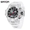 Sanda Modelo 3133 Reloj Electrónico de Moda Tendencia Estudiante de Secundaria Deportivo Impermeable Multifunción Venta al por Mayor