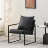 Sillón individual nórdico, sofá perezoso, silla de ocio simple de arte de hierro de lujo ligero italiano, silla tigre para sala de estar de apartamento pequeño