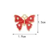 Fabricante de Accesorios de Joyería Estilo Mariposa, Venta al por Mayor de Joyería DIY Hecha a Mano de Aleación, Accesorios de Joyería DIY con Goteo de Aceite Transfronterizo