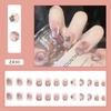 Drill wear armor gelo cor transparente flash Diamond 24 unhas postiças boxed terminado por atacado comprimidos de manicure de alta qualidade