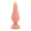 Sm Productos Sexuales Eróticos al por Mayor Tapón Anal de Silicona Juguetes Sexuales para Adultos Negro Color Carne Dispositivo de Expansión Anal Suave