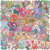 50 Piezas de Pegatinas de Película de Estrella de Hada de Flores Graffiti Decoración DIY Manual Papelería Maleta Notas Pegatinas Impermeables