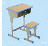Escritorio y Silla Estudiante Elevables Engrosados Clase de Tutoría para Primaria y Secundaria Escritorio y Silla de Entrenamiento Individual Doble Fabricante