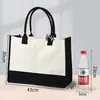 Bolsas de Lona con Letras Transfronterizas, Estampados y Logos Personalizados, Empaque para Compras, Bolsos de Regalo, Hechos a Medida