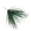 Agujas de Pino Artificiales Hojas de PVC Ignífugas Resistentes al Sol Hojas de Navidad Extendidas de Cabeza Única Hojas de Pino de Bienvenida Agujas de Pino Artificiales al por Mayor