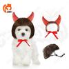 Dia do Fantasma de Halloween Vestir-se Pet Deviruchi Chifre Decoração Headwear Faixa de Cabelo Jóias Engraçadas Jóias Pet Jóias Headband