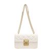Bolsa Quadrada Pequena Estilosa Casual da Moda com Textura Única, Novo Modelo de Verão 2025 Bolsa Transversal de Ombro Feminina Fashion