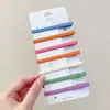 Pinza para el pelo dulce de dibujos animados estilo coreano para mujer, pinza para flequillo, pinza voluminizadora de raíz para peinar sin marcas, pinza de posicionamiento para lavarse la cara, accesorio para el cabello