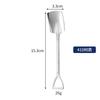 Pala de acero inoxidable 304 Cuchara Cuchara para vajilla Cuchara para postre Pala para sandía Cuchara creativa para helado Pala para pastel cuchara