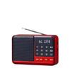 Jin Zheng B875 Altavoz de tarjeta enchufable Bluetooth para personas mayores mini radio máquina de canto reproductor de altavoz pequeño