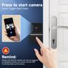 Campainha de Vídeo Intercomunicador Graffiti Z30 Baixo Consumo de Energia Monitoramento por Celular wifi Campainha Inteligente Campainha Ding Dong kit