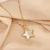 Colar de Aço Titânio Banhado a Ouro Real Moda Microincrustado com Diamante Corrente de Clavícula Feminina Nicho Elegante Celebridade da Internet Joias de Luxo Leve Atacado
