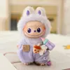 Solo Ropa Adecuada para Mini Labubu de 10 cm 4.0 Ropa de Bebé, Overol de Repuesto Labubu Cuarta Generación