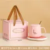 Juego de Taza Calentadora Termostática de 55 Grados Taza de Agua Taza de Cerámica Taza de Café Práctica Taza de Café Logo Souvenir Lote