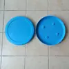 Taburete de Borde Recto de Fibra de Vidrio Superficie Taburete Redondo Pequeño Accesorios para Silla Pavo Mesa Integrada para Restaurante Taburete Espesor 35/38cm
