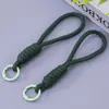Llavero Tejido Colorido Colgante para Bolso Correa para Teléfono Anillo para Llaves Portatarjetas Llavero Simple Hecho a Mano Colgante para Pareja