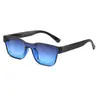 Nuevas Gafas de Sol de Moda Europeas y Americanas para Mujer, Gafas de Sol de Montura Gruesa Estilo Kendall Jenner de Gama Alta, Gafas de Sol de Moda Trendy Ins