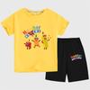 Blocos de construção digitais numberblocks roupas camiseta de manga curta conjunto infantil de tops e calças desenho animado estampado ins moda