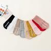 25 Calcetines Exclusivos Transfronterizos para Bebés Recién Nacidos, Algodón Clase A, Estilo Primavera y Otoño, Calcetines de Piso Antideslizantes de Caña Media para Bebés y Niños Pequeños