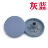 1.25 Broche Metálico Colorido Recubierto para Niños Broche Invisible Botón de Presión Pequeño para Chaqueta Abrigadora Botones para Ropa de Niños