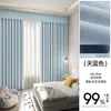 Cortinas Opacas Cenefa Tira para Huecos de Ventana Parte Superior a Prueba de Luz Ventana Saliente Velcro Autoadhesivo Cortina de Cabezal de Cenefa