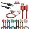 Para Apple Android Tipo-c cable de datos para teléfono móvil metal cuerda de cáñamo trenzado línea de carga para teléfono móvil cable de datos USB