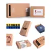 Caja de cajón caja de cartón kraft caja de regalo empaque pequeño regalo logo personalizable imprimible caja de regalo caja rectangular en