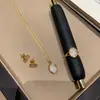 Colar de Diamante Oval Antigo Vintage Anel de Nicho de Luxo Leve Joia Pingente Elegante Retrô de Alta Qualidade