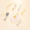 Hebilla de Seguridad de Plata de Ley S925 Hebilla de Clip para Hombres y Mujeres Hebilla de Semilla de Melón de Jade Hetian Accesorios DIY Cabezal de Hebilla Colgante de Jade