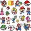 Super Mario Parche de Tela Bordado Personaje de Juego de Dibujos Animados Mario Parche Adhesivo Personaje de Anime Capítulo de Bordado a Computadora