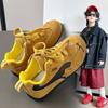 Zapatos de Niña 2025 Otoño Nuevos Zapatos Deportivos para Niños Zapatillas de Corte Bajo Suela Blanda Rojo Medianos y Grandes Zapatos de Entrenamiento Moral para Niños Niños