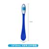 Cepillo de dientes para prisión Centro de detención Centro de detención Cepillo de dientes con mango suave Cepillo de dientes de silicona para dedo de seguridad Cepillo de dientes para la cárcel