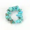 Pulsera de Grava de Cristal Natural Xiyin Transfronteriza de Amazon Ágata Jade Pulsera de Piedra Irregular Joyería al por Mayor
