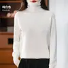 Top de cuello alto para exportación transfronteriza, prenda interior, suéter de otoño e invierno, jersey de punto holgado, suave y grueso
