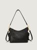 Bolso Cruzado Versátil de un Solo Hombro para Mujer, Bolso de Axila Casual Diario Estilo Coreano de Cuero Simple con Cera de Abeja, Bolso Nuevo con Textura de Cuero Suave