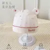 Touca de Bebê Estilo Verão Camada Única Touca Fetal para Recém-Nascido 0-3 Meses Touca de Proteção da Moleira Touca Sem Costura para Recém-Nascido