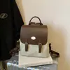 Mochila Retro de Gama Alta para Mujer 2025 Nueva Versátil para Viajes y Uso Diario Super Popular Mochila Pequeña para Salidas y Escuela