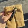 Pulsera Estilo Tíbet de Pekín Cuero Nueve Ojos Cuentas Dzi Pulsera de Seguridad Pulsera Estilo Étnico para Hombres y Mujeres Parejas