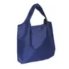 Bolsa de Compras Plegable Impermeable Extra Grande de Tela Oxford Bolso de Hombro Gran Capacidad Bolsa de Almacenamiento para Supermercado Color Sólido Bolsa Plegable Ecológica