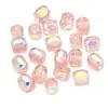 Contas de Vidro de Cristal Cilíndrico Longo Facetado de 8mm Acessórios para Joias DIY Feitos à Mão Ultra-Transparentes e Brilhantes Materiais para Pulseira de Corrente de Celular