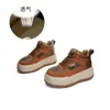 Zapatillas Altas Blancas de Piel Genuina para Mujer, Nuevo Estilo Primavera 2026, Zapatos con Plataforma para Aumentar Altura, Moda Casual Versátil Retro Tendencia en Calzado para Mujer