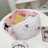 Bolso Casual Casual Estilo Ins para Mujer, Bolso Bandolera Pequeño Estilo Fresco Forestal, Bolso Deportivo de Pecho, Riñonera Versátil Niche para Estudiantes